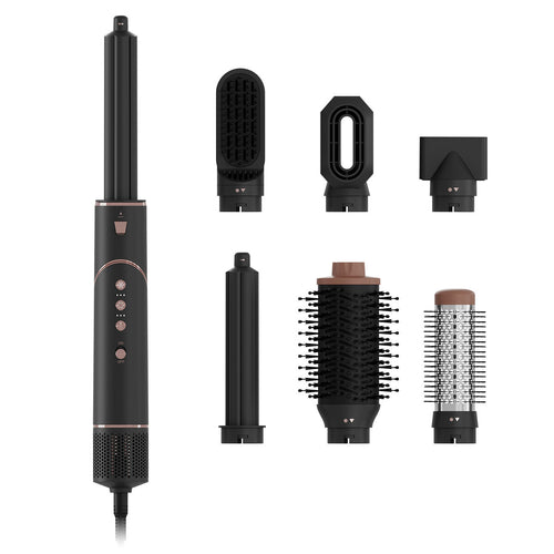 Beautifly Air Styler Dryer Ionic StyleBliss Coanda 6 Attachments Black