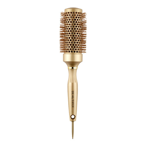Beautifly Ceramic Hair Brush HA-13 Gold Ø43mm Unisex