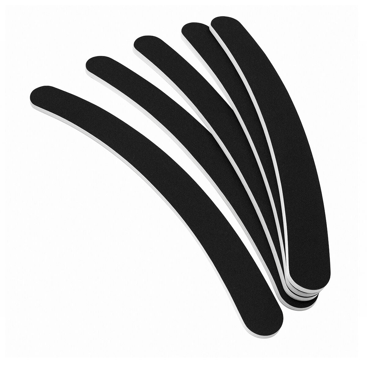 Beautifly Manicure Set 5 Pieces Nail File Black Professional