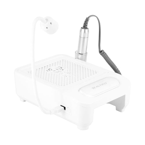 Beautifly Nail Drill Glamora Nails 4-in-1 White, Professional Manicure & Pedicure