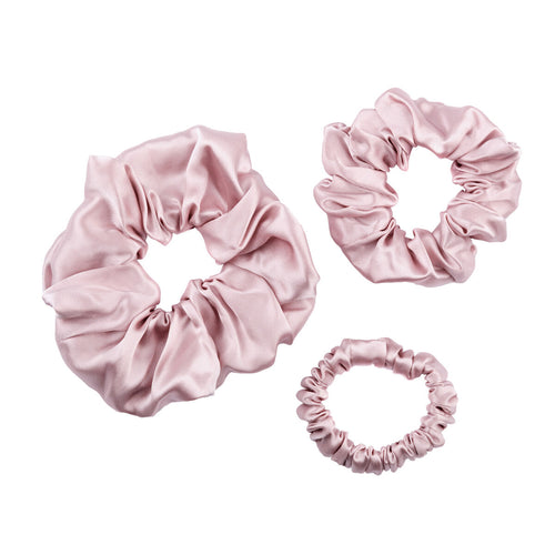 Beautifly Pink Bow Hair Tie Pack 3pcs Hair Accessory for Girls Women
