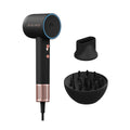 Beautifly VelaAir Hair Dryer Black with LCD Screen, Quiet and Fast