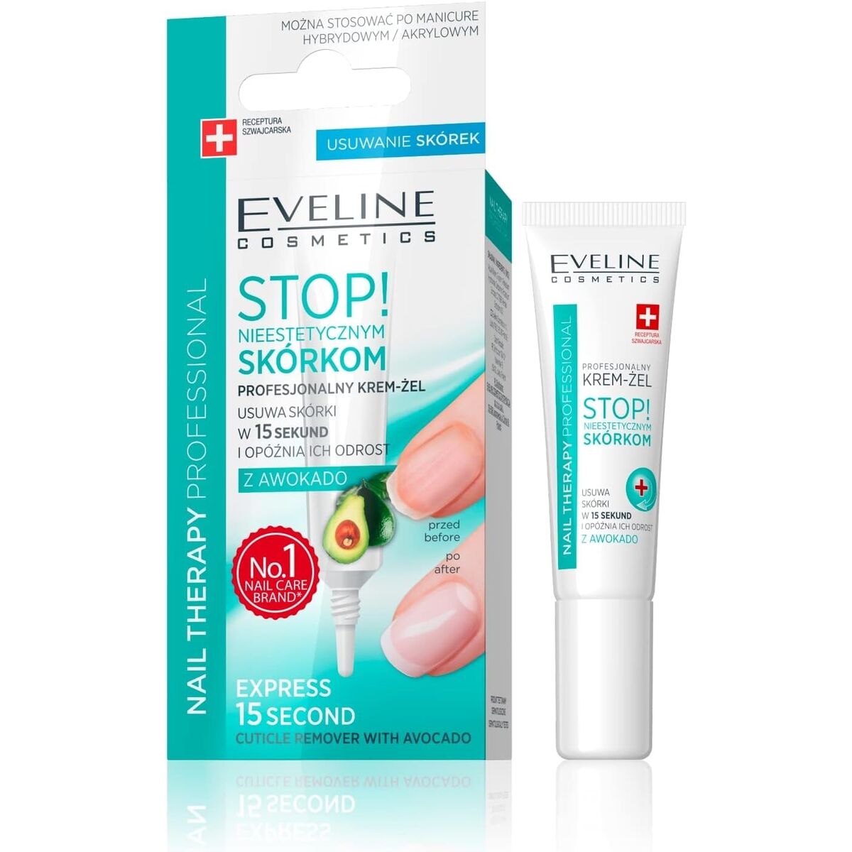 Nail Polish Fixer Eveline Red