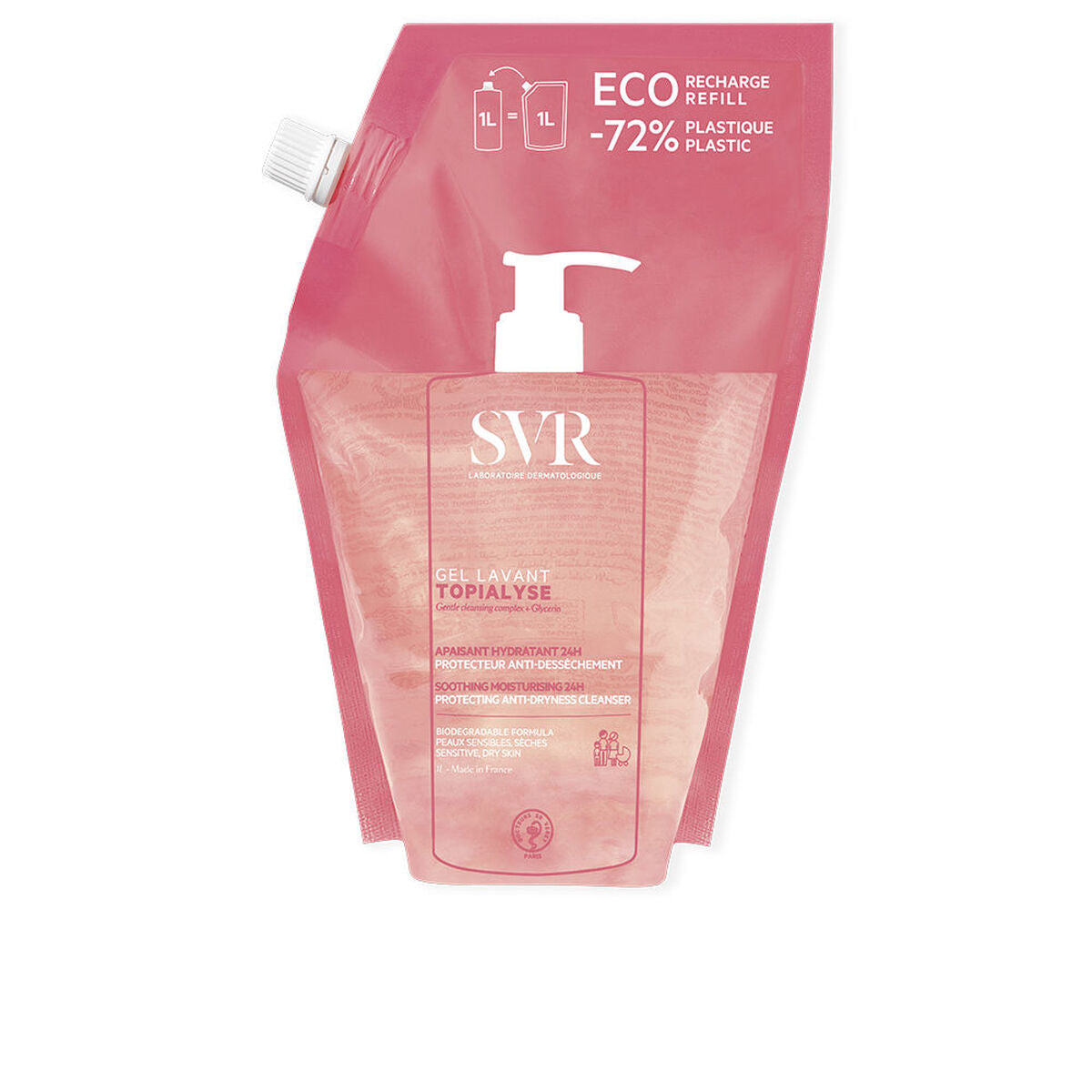 Shower Gel SVR TOPIALYSE 1 L