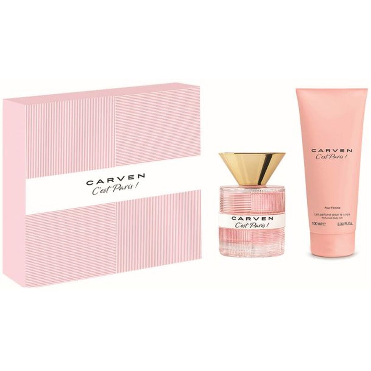 Women's Perfume Set Carven C'EST PARIS 2 Pieces