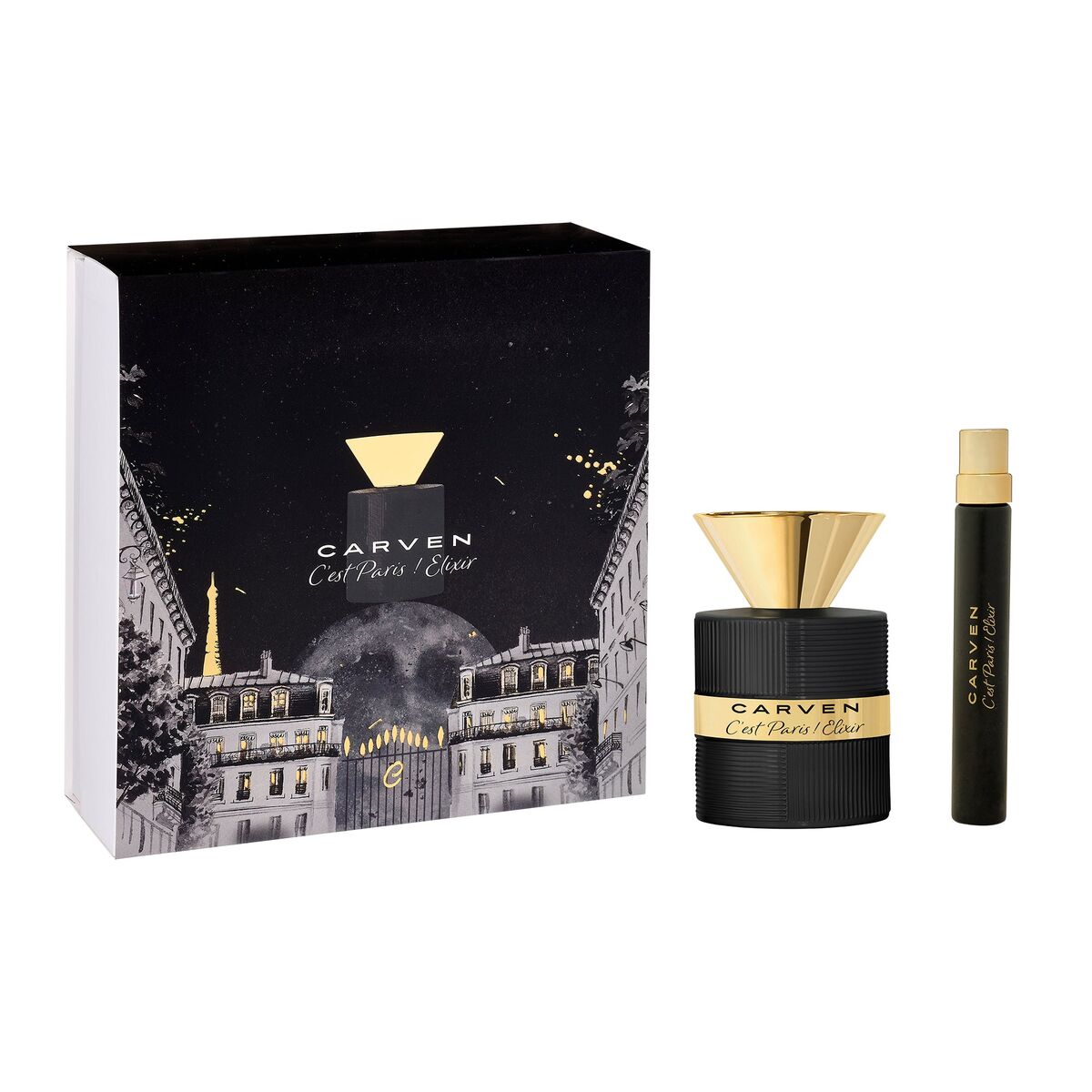 Women's Perfume Set Carven C'EST PARIS ELIXIR 2 Pieces