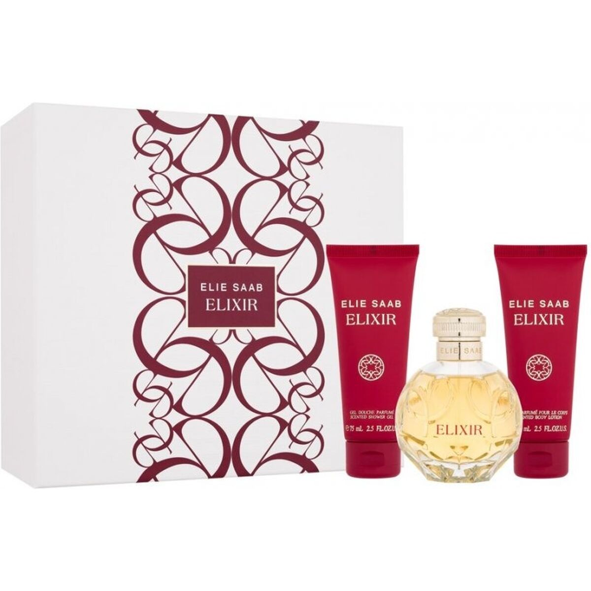 Women's Perfume Set Elie Saab ELIXIR 3 Pieces