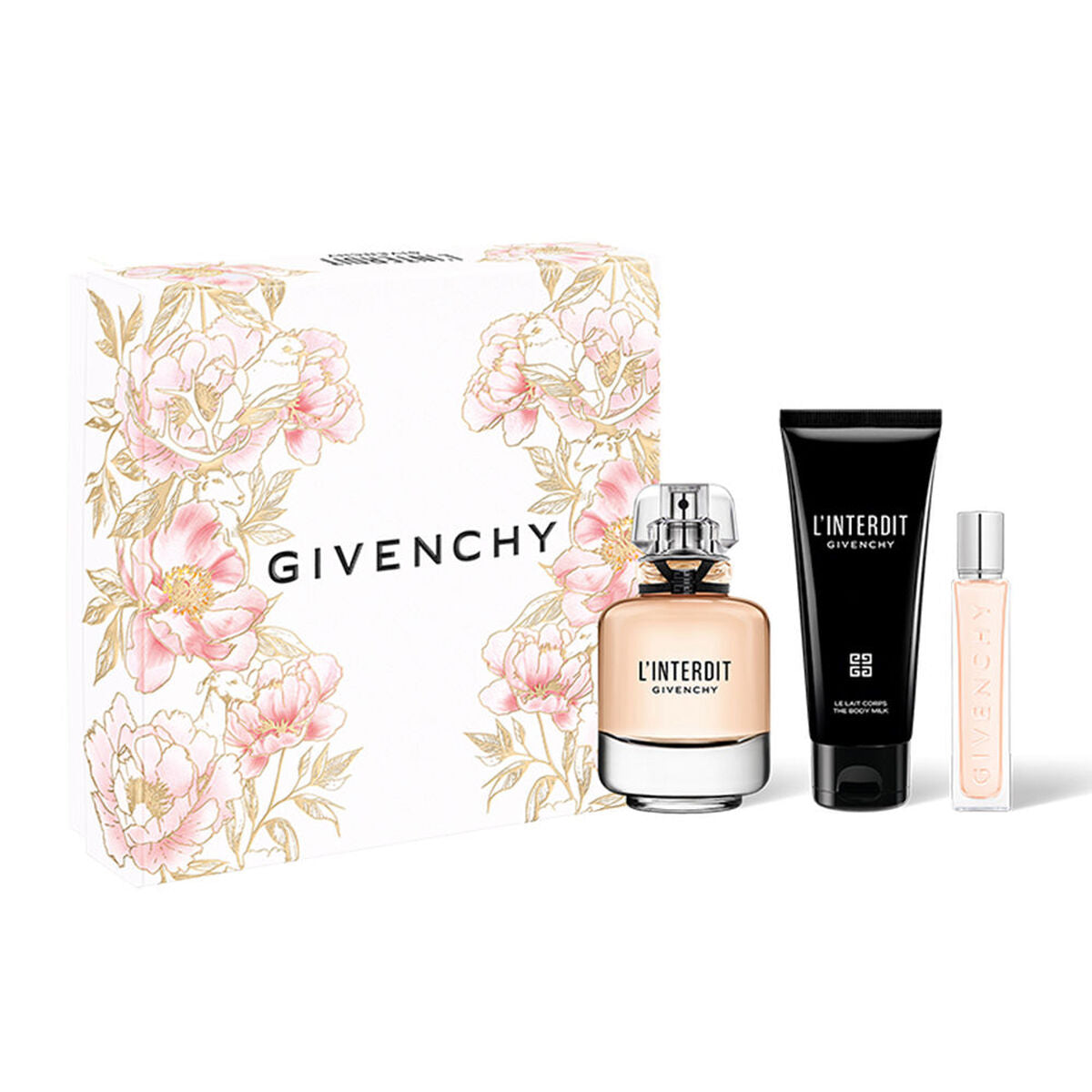 Women's Perfume Set Givenchy L'INTERDIT 3 Pieces