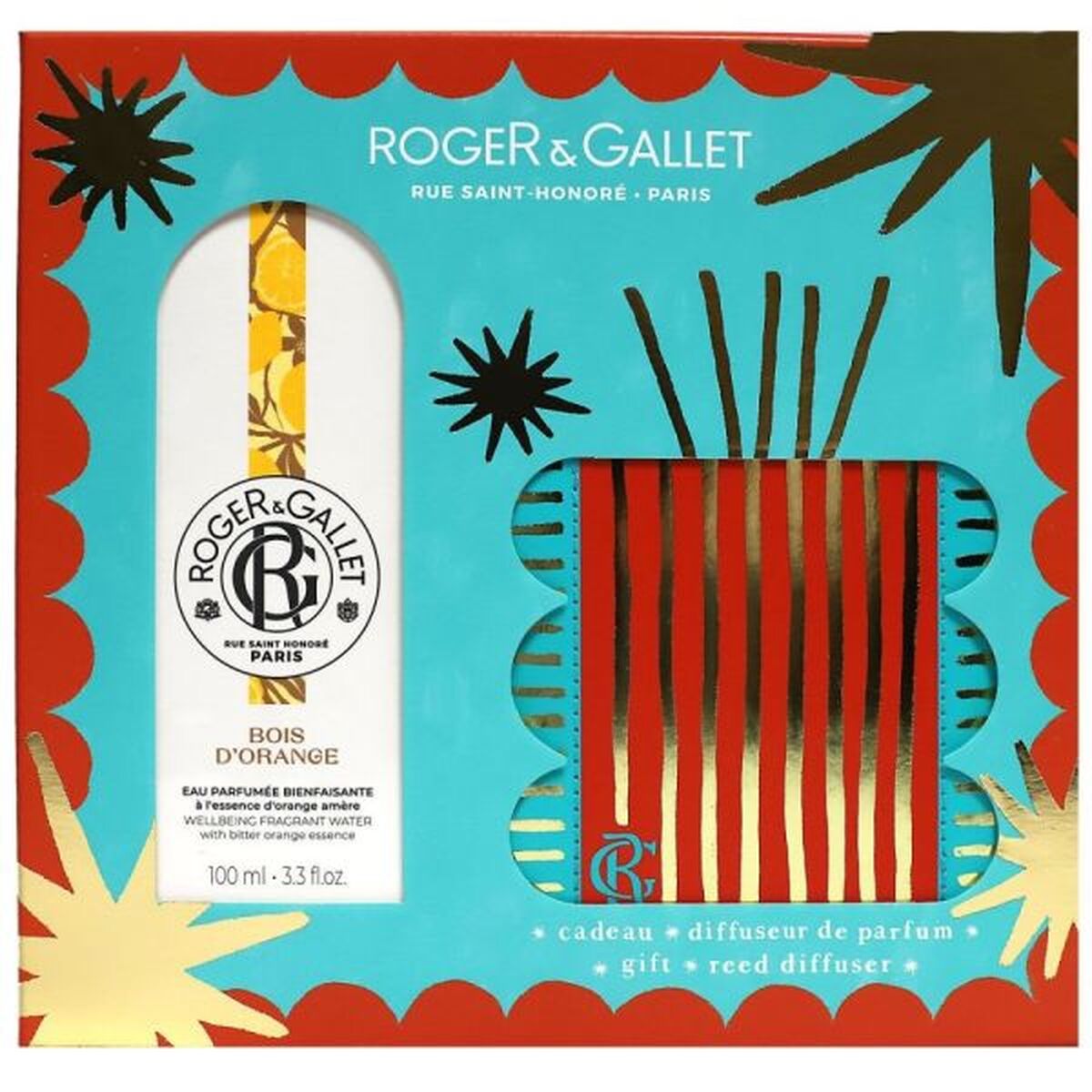 Women's Perfume Set Roger & Gallet BOIS D'ORANGE 2 Pieces
