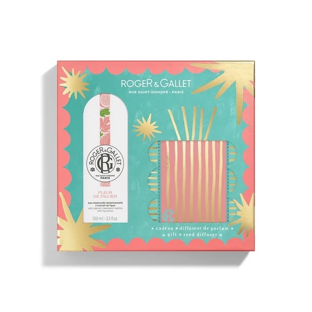 Women's Perfume Set Roger & Gallet FLEUR DE FIGUIER 2 Pieces