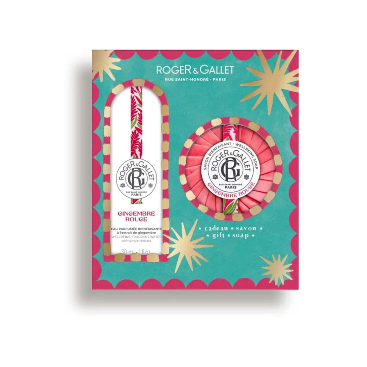 Women's Perfume Set Roger & Gallet GINGEMBRE ROUGE 2 Pieces