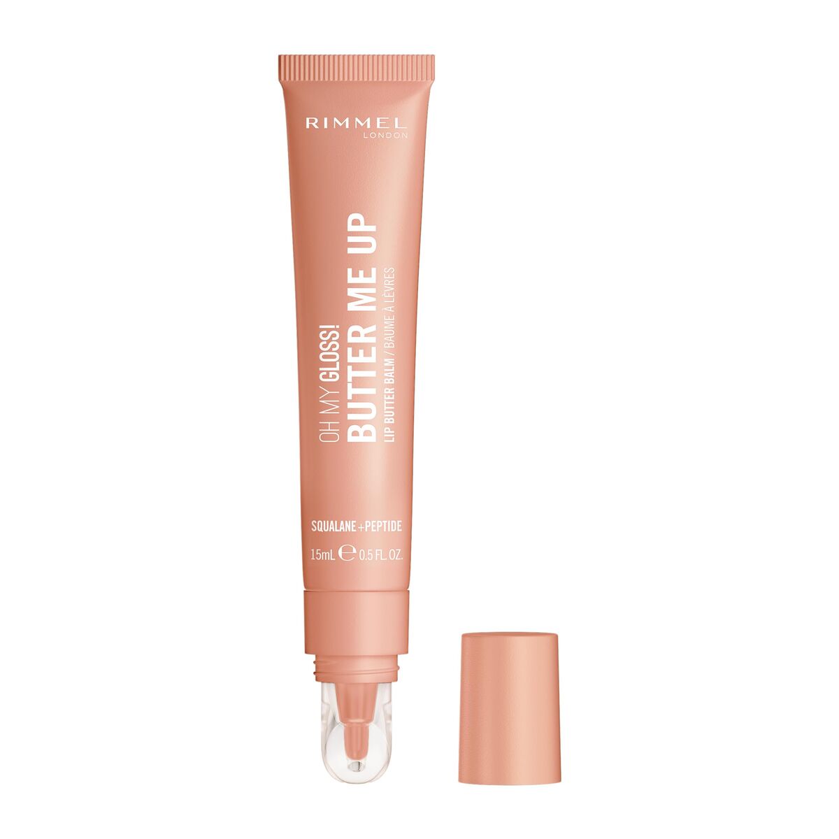 Lipstick Rimmel London OH MY GLOSS! Beige (1 Unit)